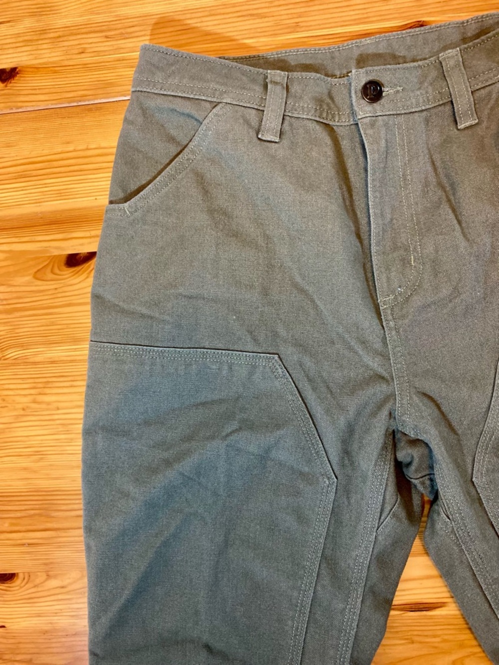 NWOT Patagonia Women's Field Work Trail Pants Fatique Green Size 6 - Picture 4 of 8